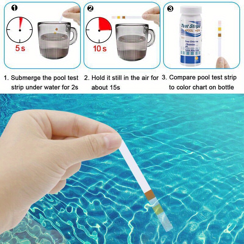 Ocean Aquarium - Strisce per Test del Cloro e