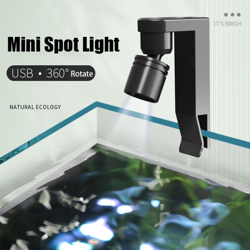 Aquarium Marine Lights - Luce con morsetto USB Luce spot