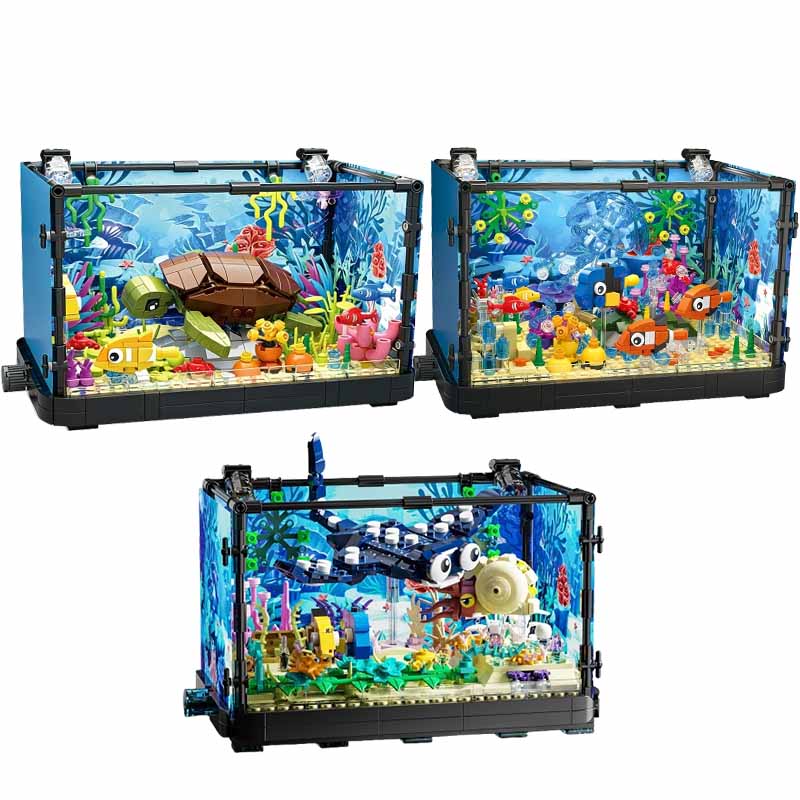 Marine Aquarium - Set di blocchi da costruzione per