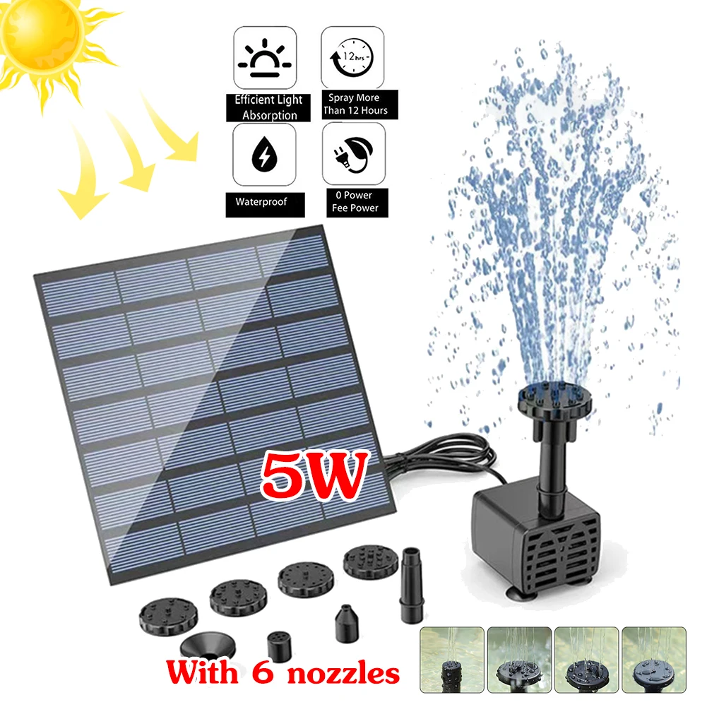 Pompa dell'acqua solare pompa  - Marine Aquarium recensione e prezzo